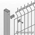 słup Alfa panele ogrodzeniowe kratowe VEGA B
